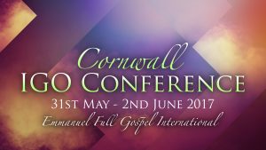 IGO Holiday Convention @ Emmanuel Full Gospel Church | Pool | England | United Kingdom